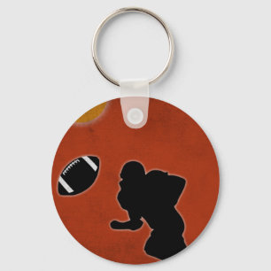 Vintage American football design Key Ring