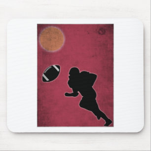 Vintage American football game design Mouse Pad