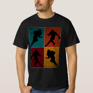 Vintage American Football Player Gift T-Shirt