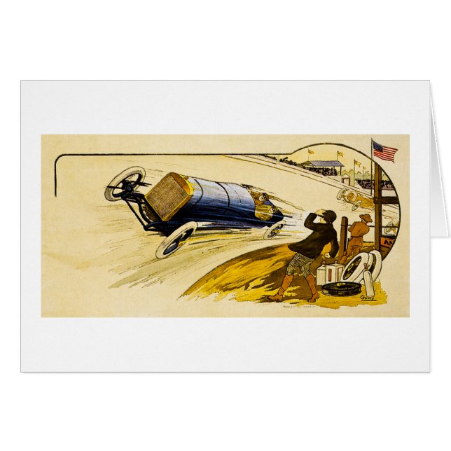 Vintage American Racing Advertisement (Front Horizontal)