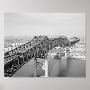 Vintage American Scenery Poster