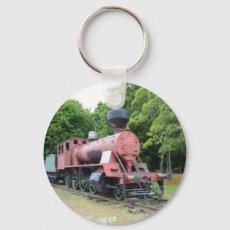 Vintage American Steam Locomotive Key Ring