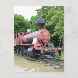 Vintage American Steam Locomotive Postcard