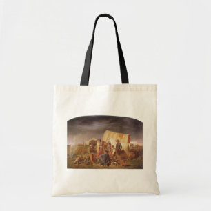Vintage American West, Advice on Prairie by Ranney Tote Bag