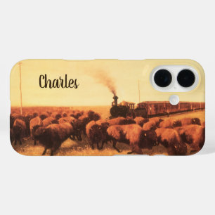Vintage American West, Held Up by NH Trotter iPhone 16 Case