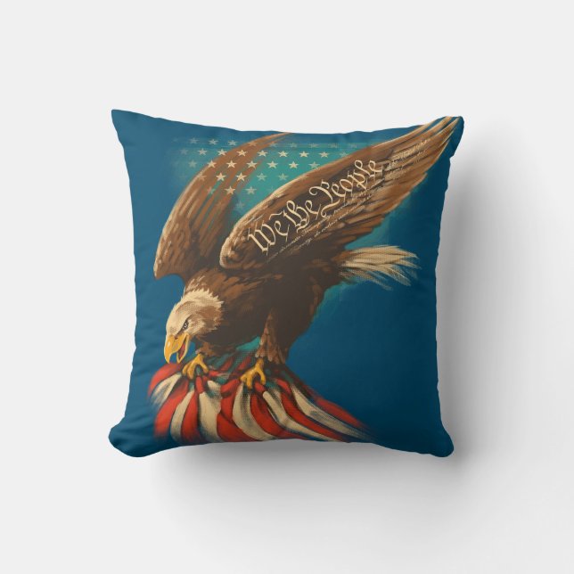 Vintage Americana Cushion (Front)