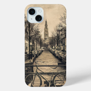 Vintage Amsterdam  iPhone 15 Mini Case