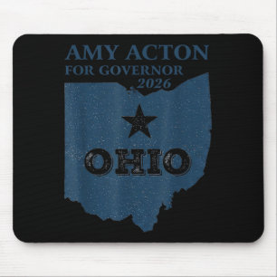 Vintage Amy Acton For Governor Of Ohio 2026 Mouse Pad