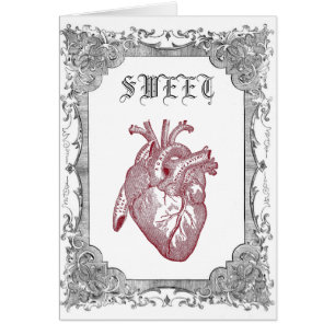 Vintage Anatomical Sweetheart Card