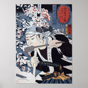 Vintage Ancient Japanese Art Poster