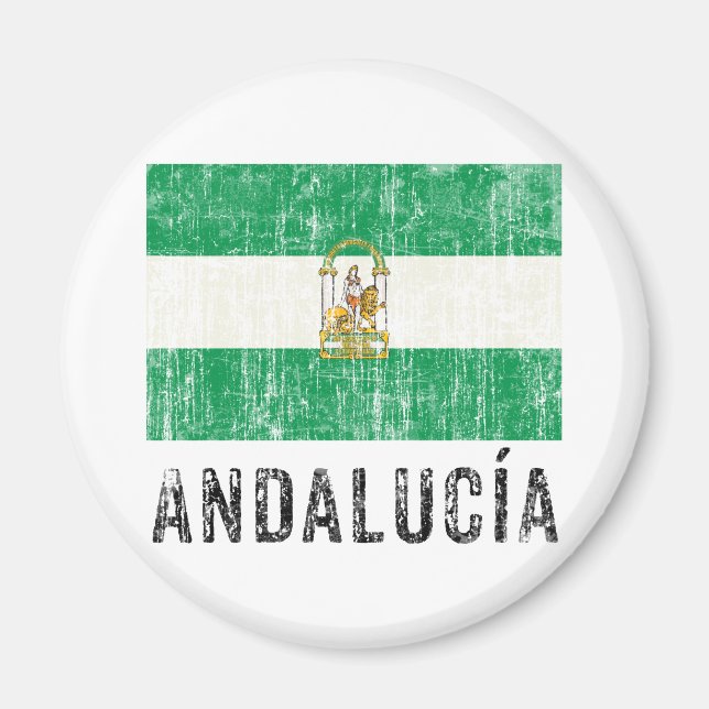 Vintage Andalusia Magnet (Front)