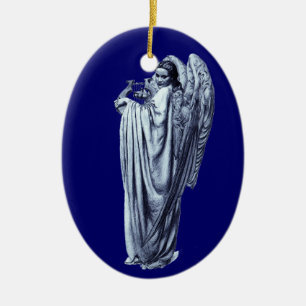 Vintage Angel Ceramic Ornament