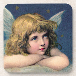 Vintage Angel Coaster