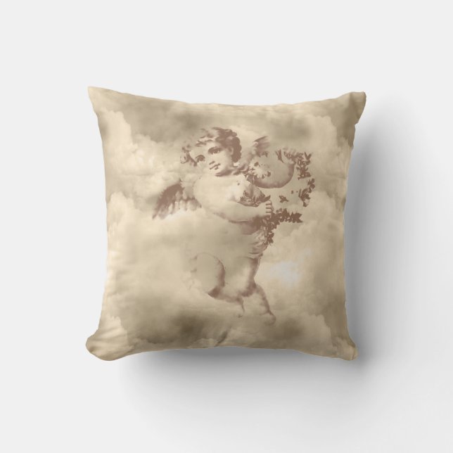 Vintage Angel Cushion (Front)