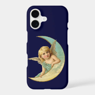Vintage Angel in Moon