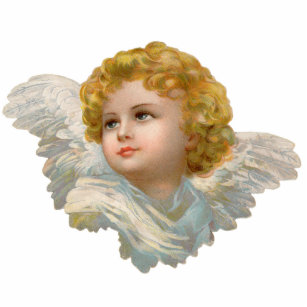 Vintage Angel Photo Sculpture