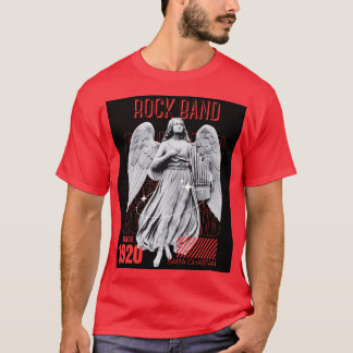 Vintage Angel Rock Band T-Shirt - Aesthetic Street