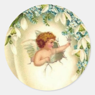 Vintage Angel sticker