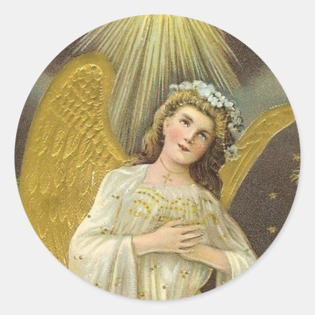Vintage Angel sticker (Front)