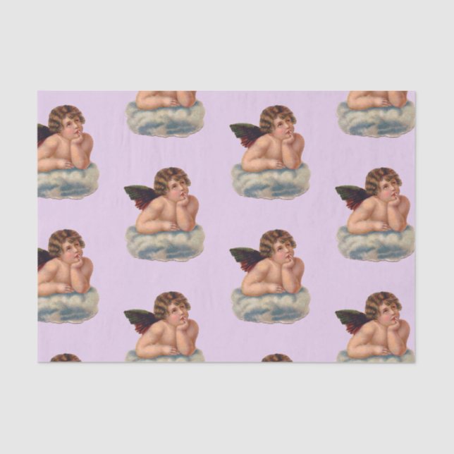 VINTAGE ANGEL Tissue Paper (Front)