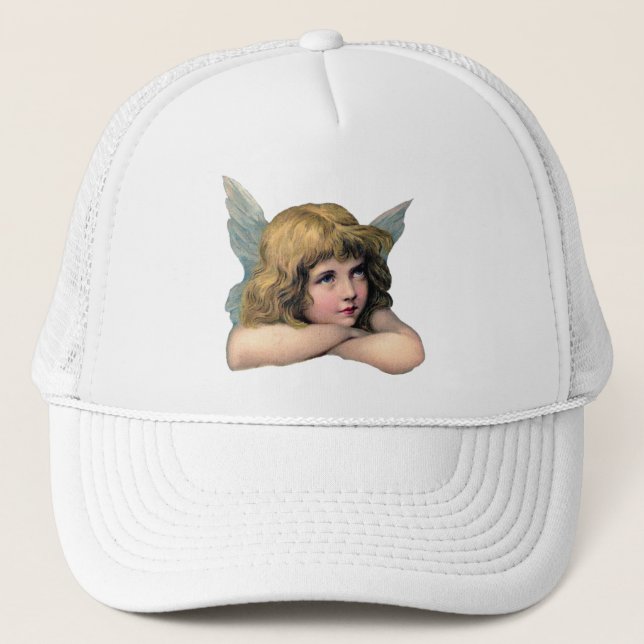Vintage Angel Trucker Hat (Front)