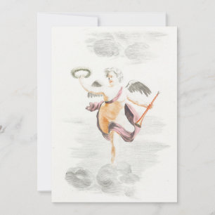 Vintage Angel Valentine's Card