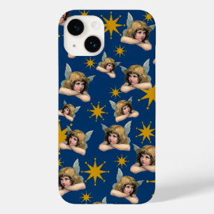 Vintage Angels & Stars Case-Mate iPhone 14 Case