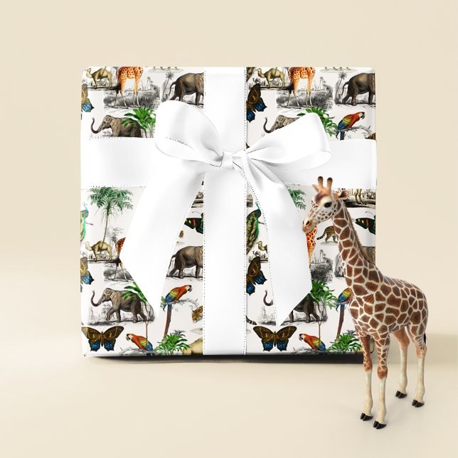 Vintage Animals By D'Orbigny Tissue Paper (Creator Uploaded)