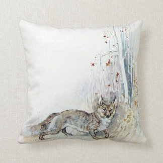 vintage animals english countryside pillow cushion