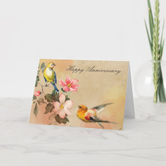 Vintage Anniversary Card