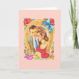 Vintage Anniversary Greeting Card