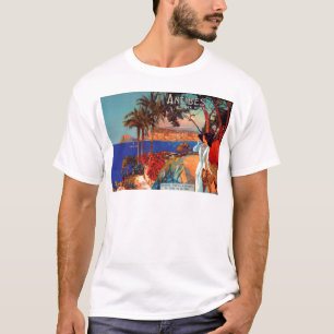 Vintage Antibes Cote D'Azur Travel T-Shirt