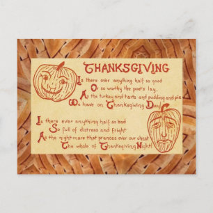 Vintage-Antique1909 Thanksgiving Postcard