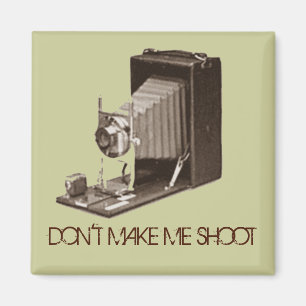 Vintage Antique Camera Refrigerator Magnet