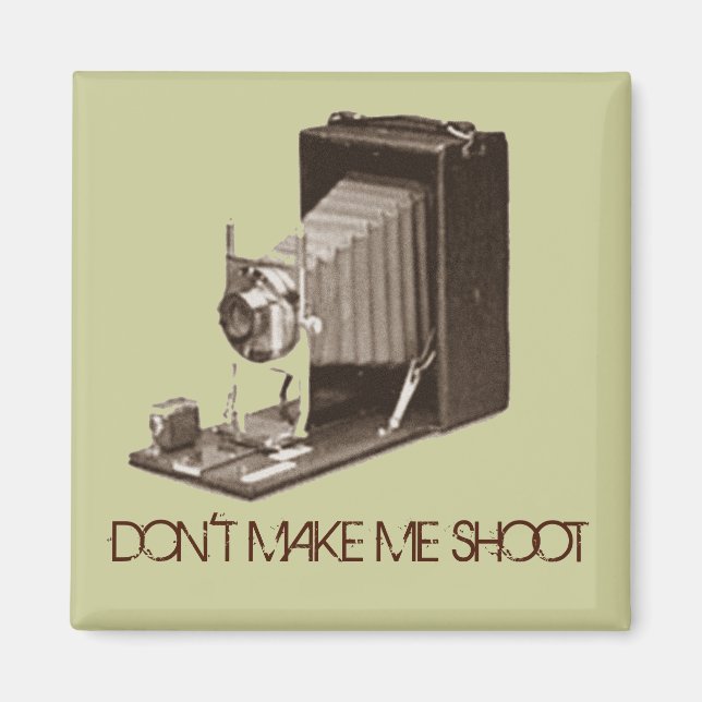 Vintage Antique Camera Refrigerator Magnet (Front)