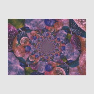 Vintage Antique Deep Purple Pink Balloons Tissue Paper