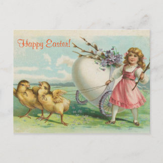 Vintage Antique Easter Holiday Postcard