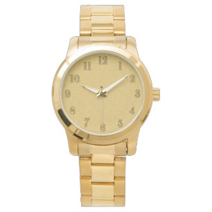 Vintage Antique Floral Baroque Swirls Watch