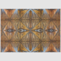 Vintage Antique Gothic Cathedral Ceiling Decoupage