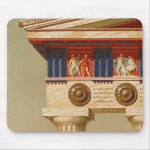 Vintage Antique Greek Ancient Doric Temple Mouse Pad