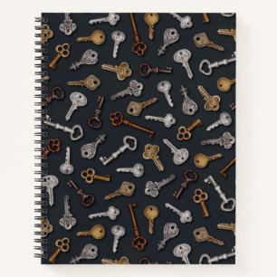 Vintage & Antique Keys Notebook