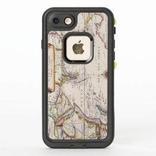 Vintage Antique Map of the West Indies From 1677