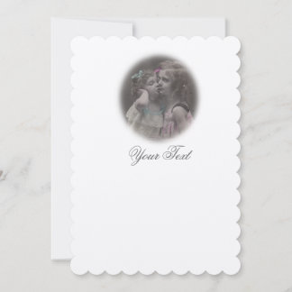 Vintage antique Photo Custom Invitation FromMyDesk