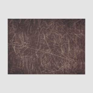 Vintage Antique Texture Dark Brown Scratches Tissue Paper