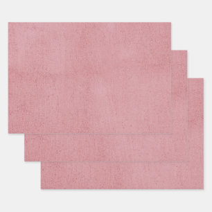 Vintage Antique Textured Blush Pink Pale Decoupage Wrapping Paper Sheet