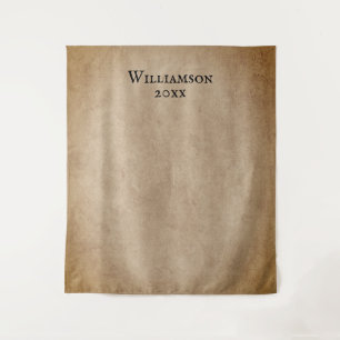 Vintage Antique Vertical Photo Background Tapestry