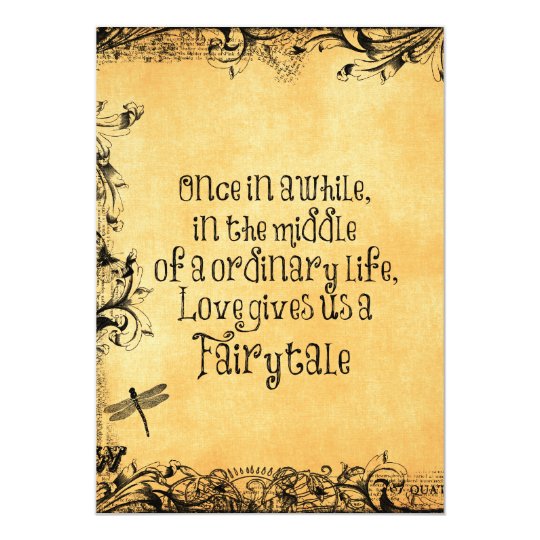 Vintage Antique With Love Quote Wedding Invitation Zazzle Com Au