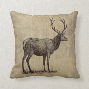 Vintage Antler Cushion