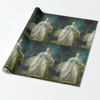 Vintage Antoinette Style Wrapping Paper