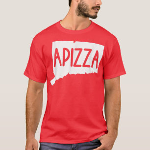 Vintage Apizza Connecticutct Pizza Lovers Gifts Ne T-Shirt